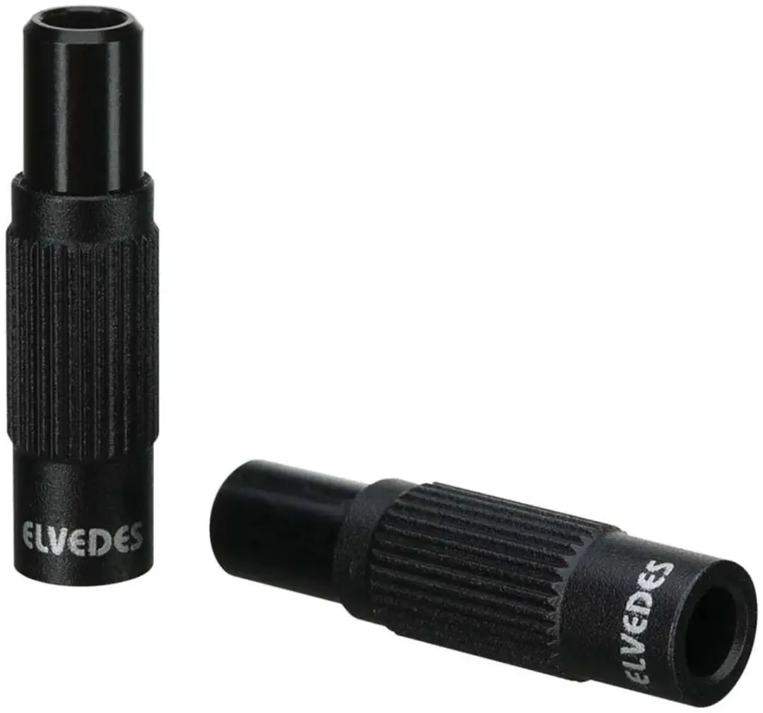 Elvedes Derailleurfijnafstellers 28x4,2mm - 2 Stuks - Zwart - afbeelding 6 van 6