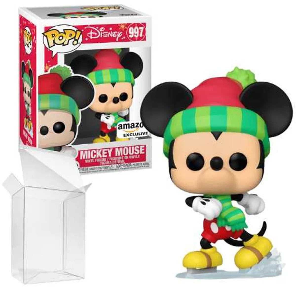 Funko Pop! Disney Mickey Mouse Ice Skating #997 - Multi
