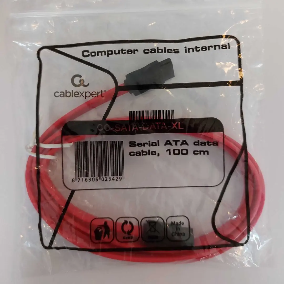 Cablexpert SATA III Datakabel 100cm - Rood