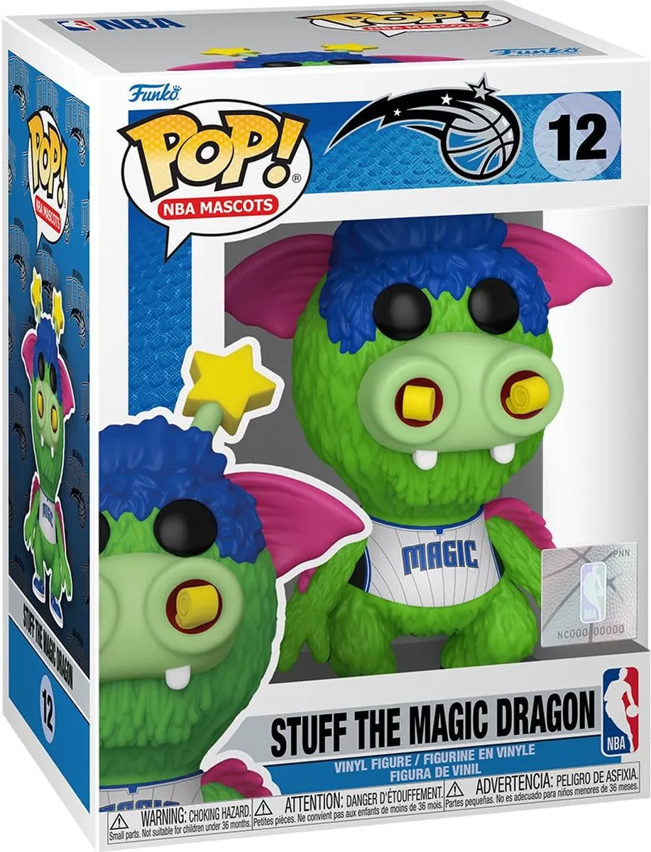 Funko POP! NBA Orlando Magic Stuff the Magic Dragon #12
