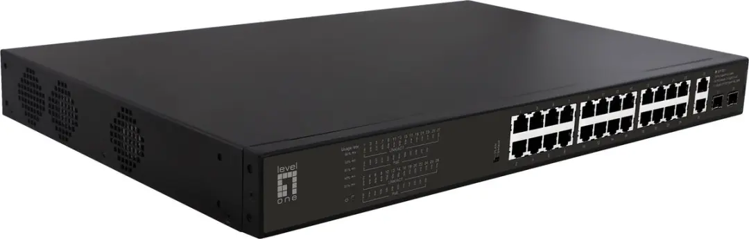 LevelOne GEP-2821 Unmanaged Gigabit Switch PoE