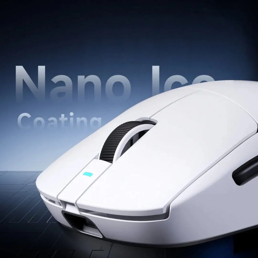 MCHOSE A7 Ultra Wireless Gamingmuis - 42.000 DPI - 8000Hz Wit - afbeelding 2 van 5
