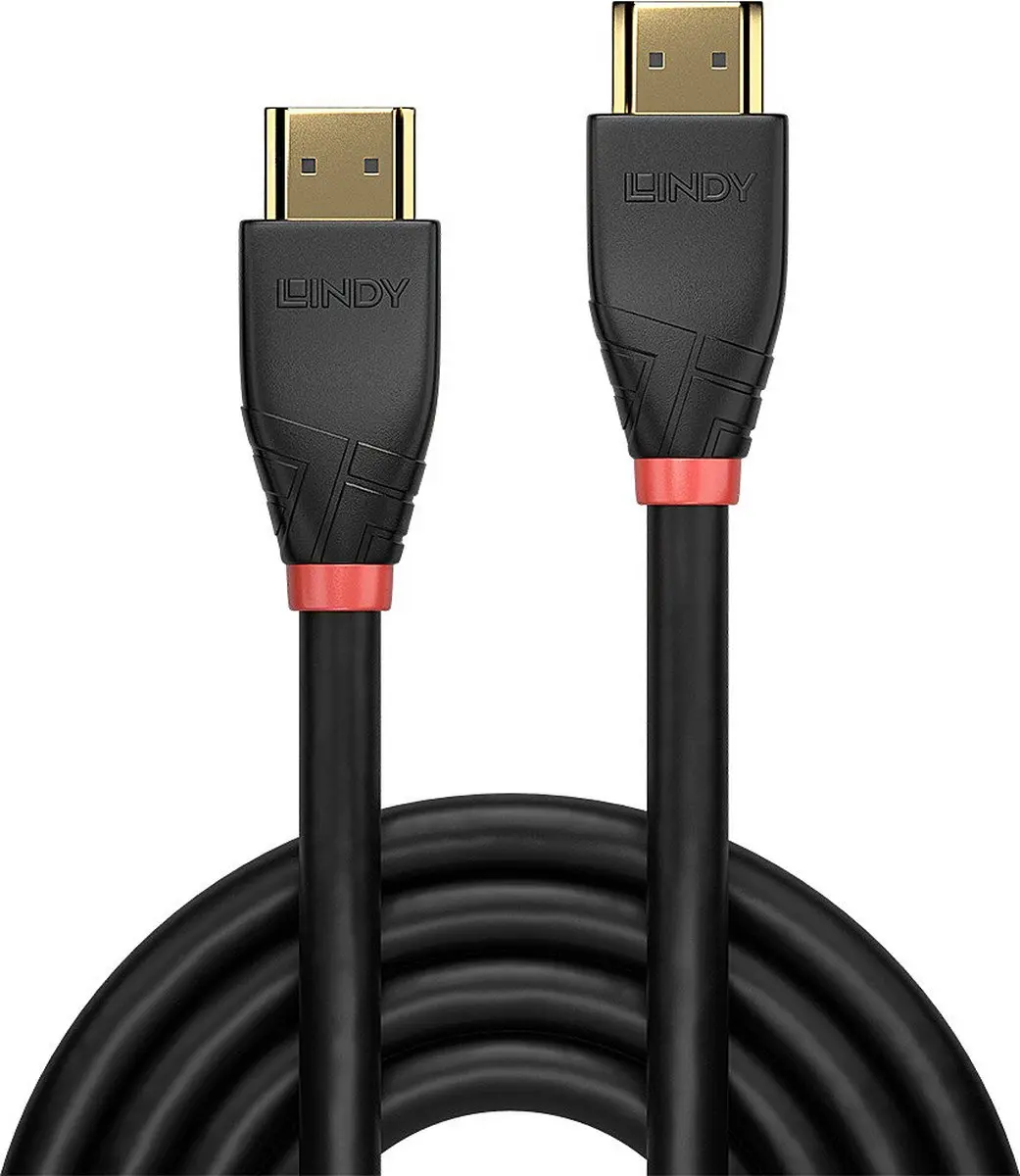 Lindy 41016 HDMI Kabel 7.5m - Type A Zwart - afbeelding 2 van 2