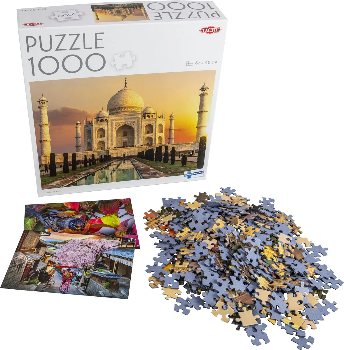 Tactic Puzzle 1000 Taj Mahal bij Zonsondergang - 1000 Stuks - Meerkleurig