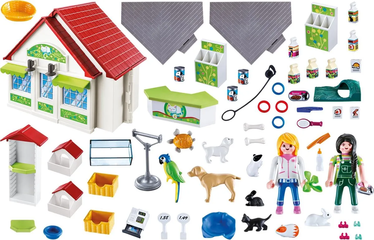 Playmobil City Life Dierenwinkel 5633 - Meerkleurig - afbeelding 3 van 4