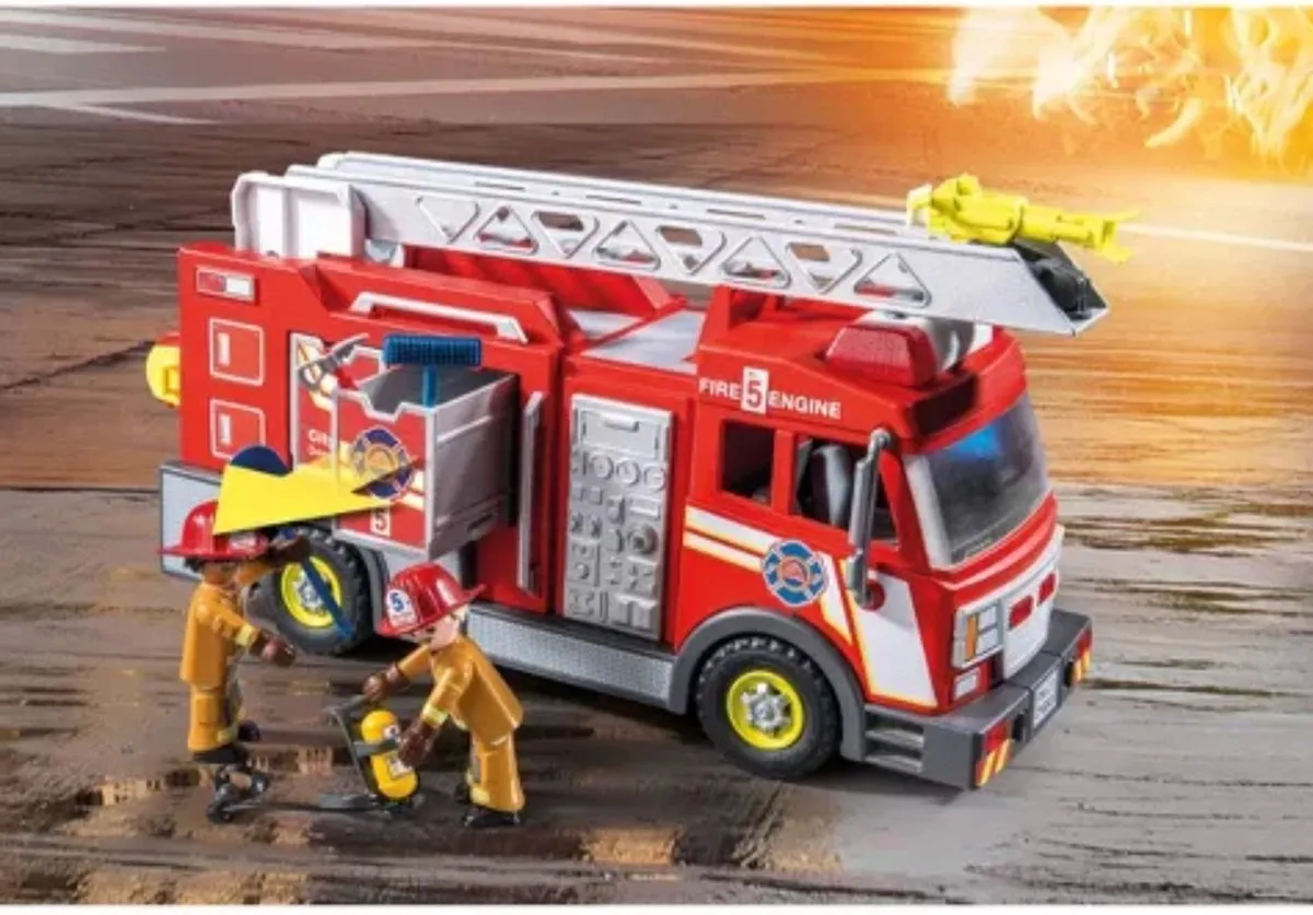 Playmobil Brandweerwagen 71233 - Multicolor