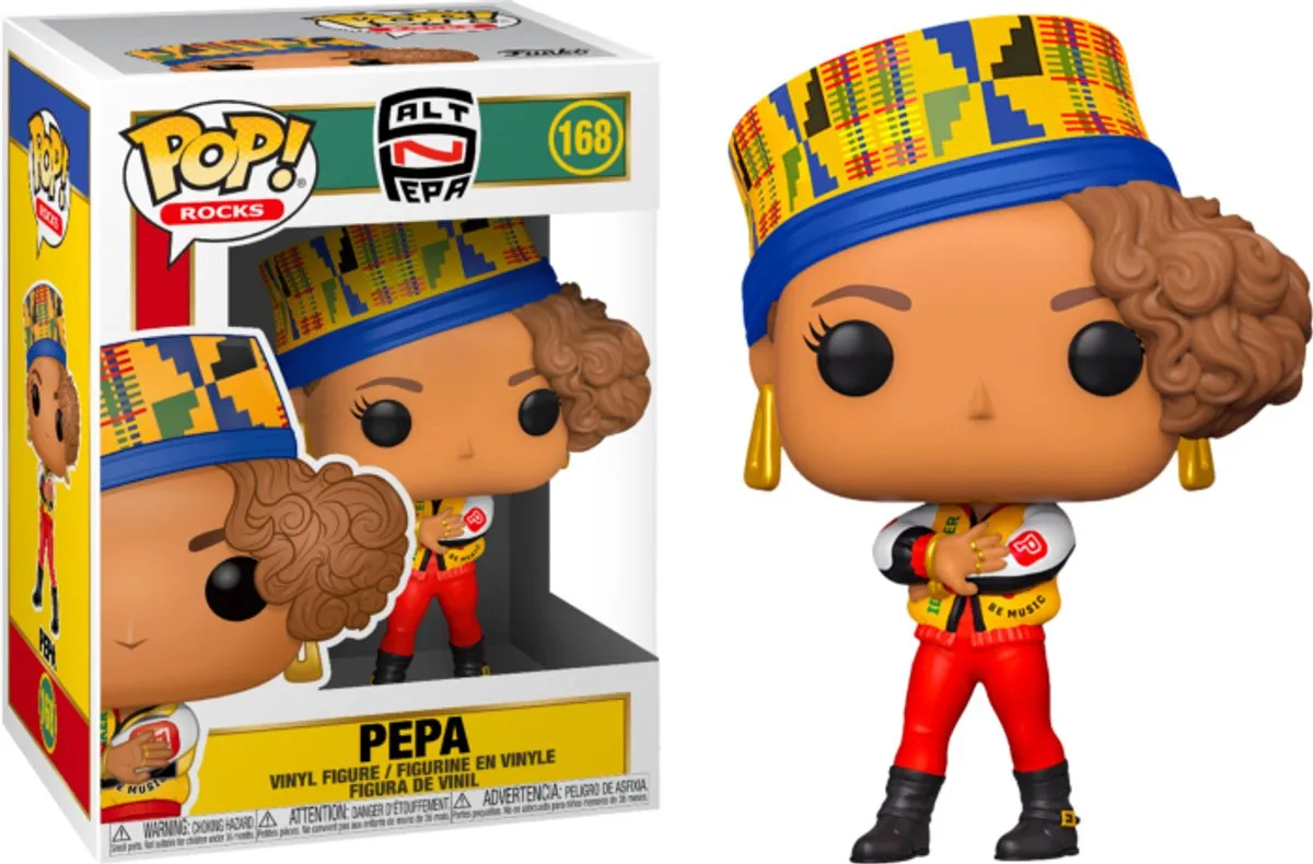 Funko Pop! Pepa #168 Salt-N-Pepa Vinyl Figurine - Multi