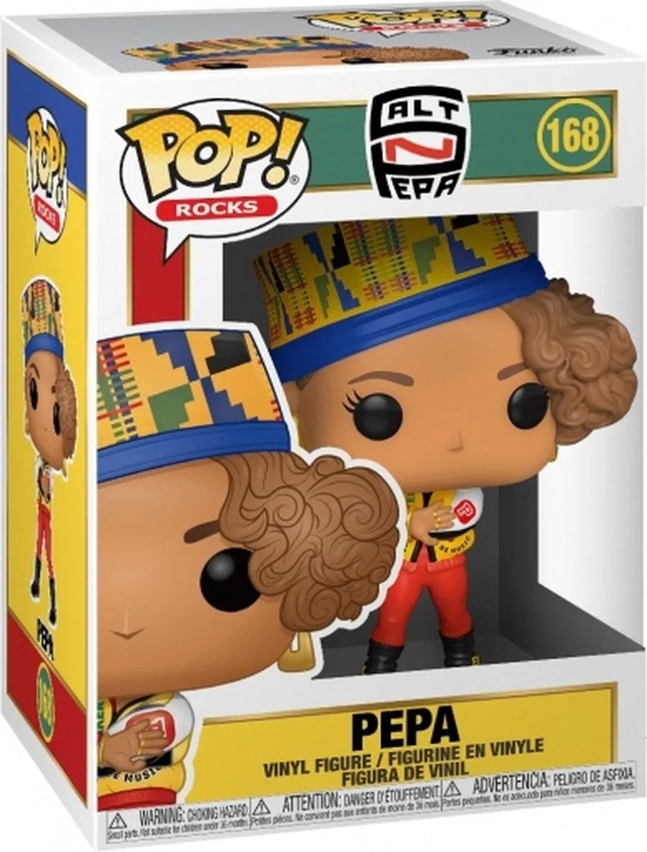 Funko Pop! Pepa #168 Salt-N-Pepa Vinyl Figurine - Multi