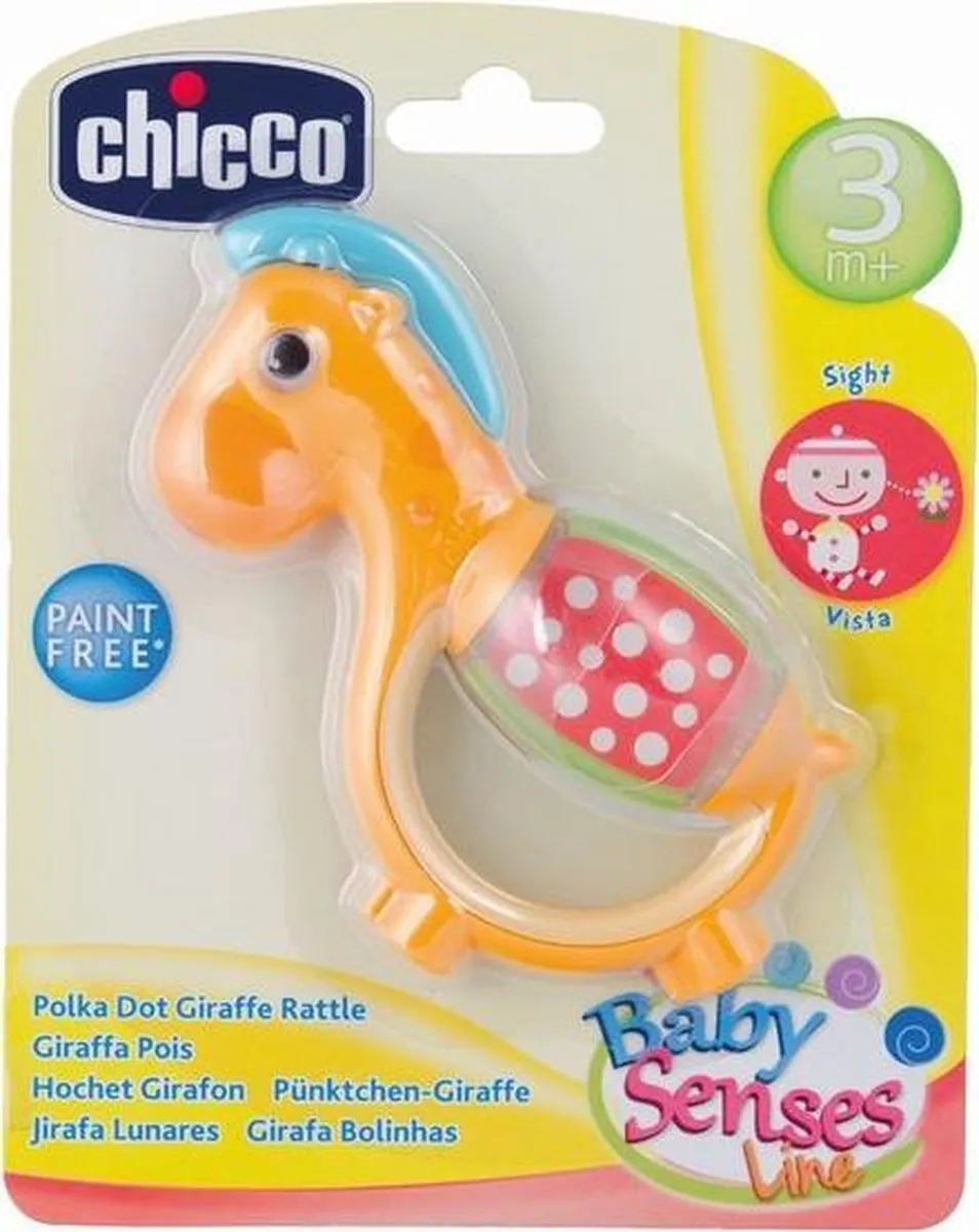 Chicco Bijtring Rammelaar - Oranje