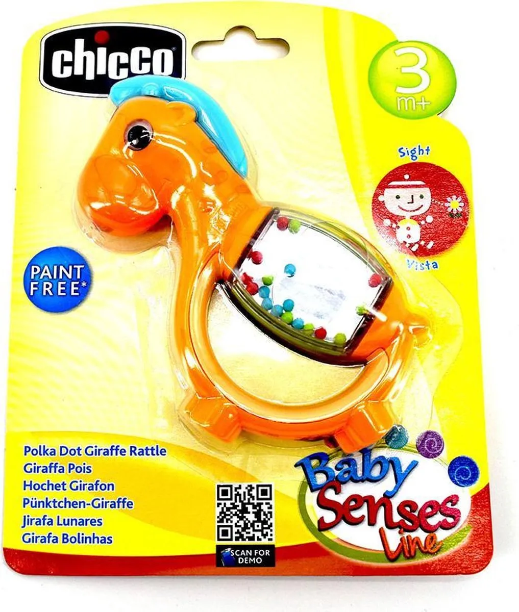 Chicco Bijtring Rammelaar - Oranje