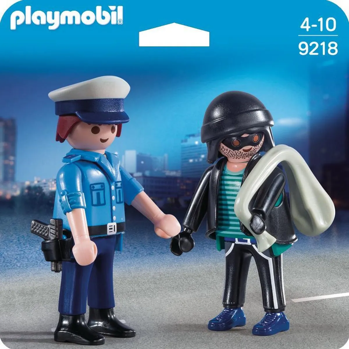 Playmobil DuoPack Politieagent & Dief 9218 - Multicolor