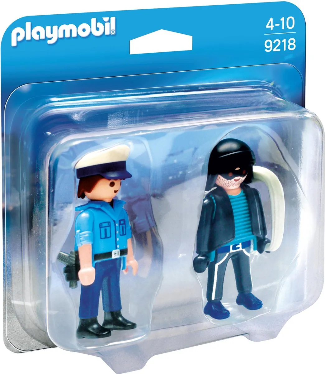 Playmobil DuoPack Politieagent & Dief 9218