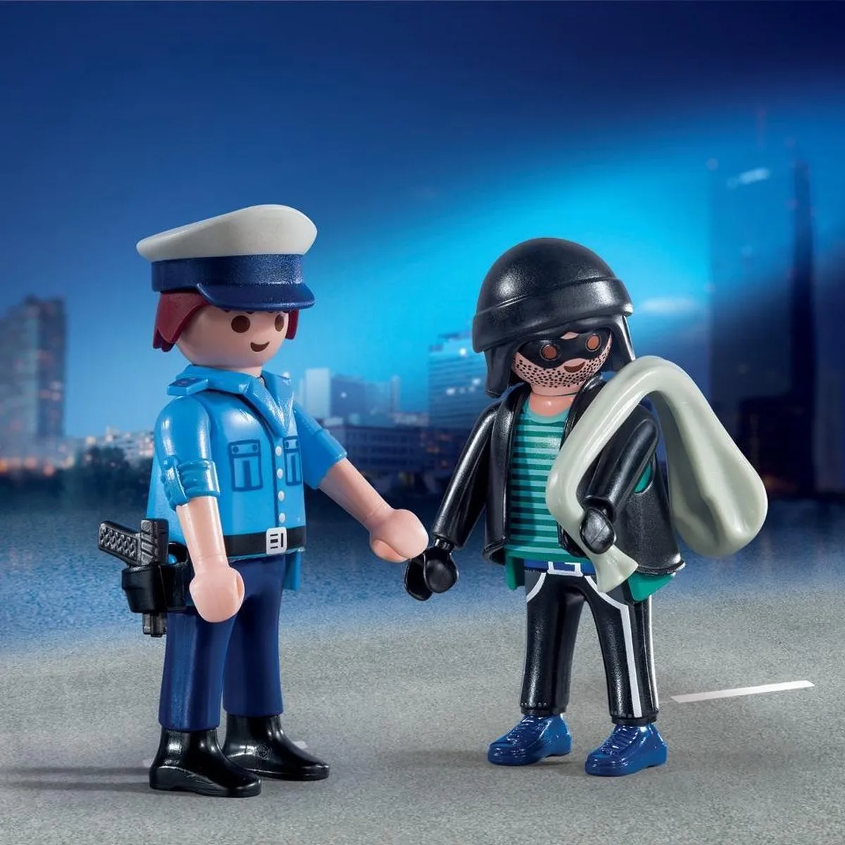 Playmobil DuoPack Politieagent & Dief 9218 - Multicolor - afbeelding 6 van 6
