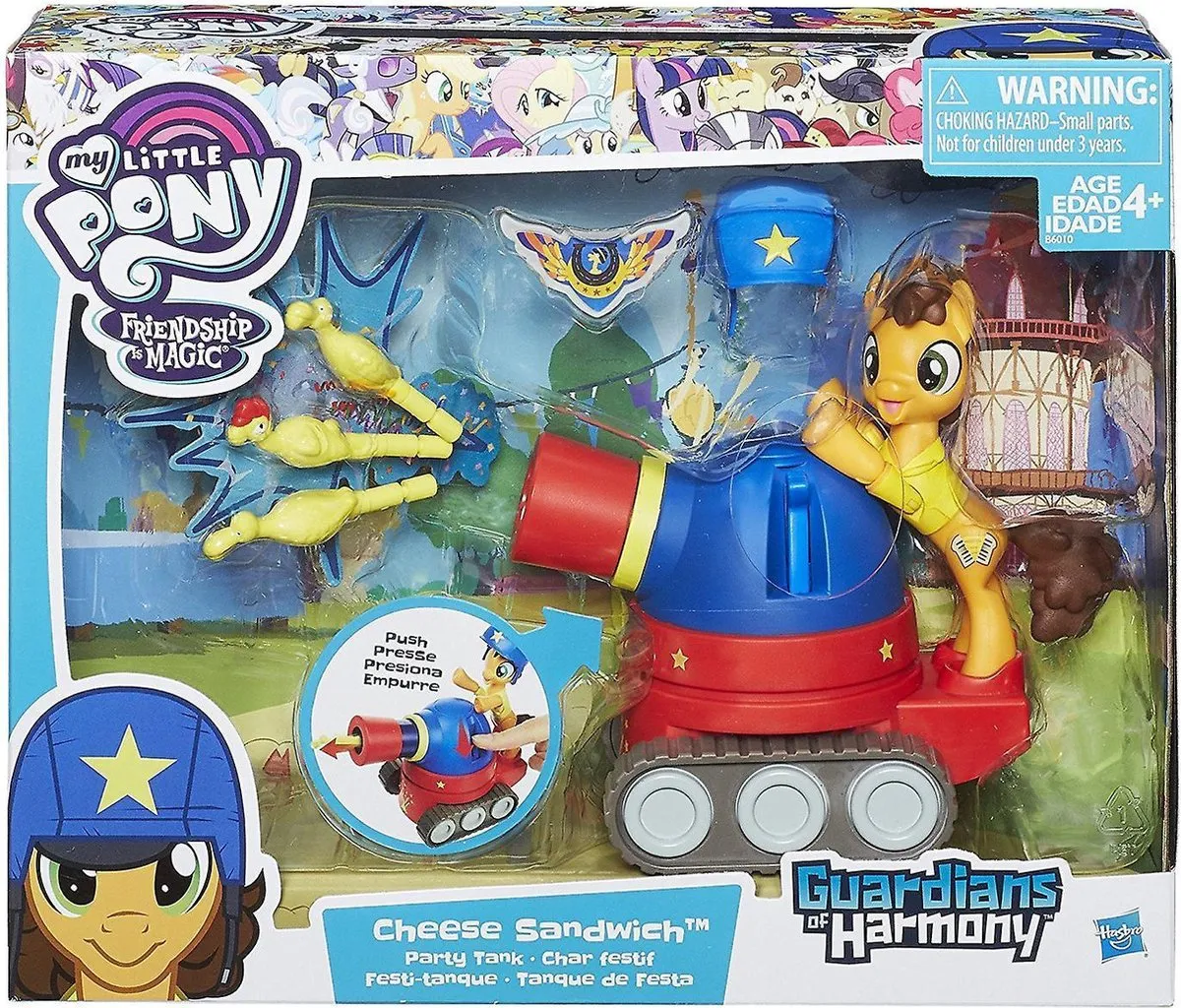 Hasbro My Little Pony Guardians of Harmony Cheese Sandwich Pony