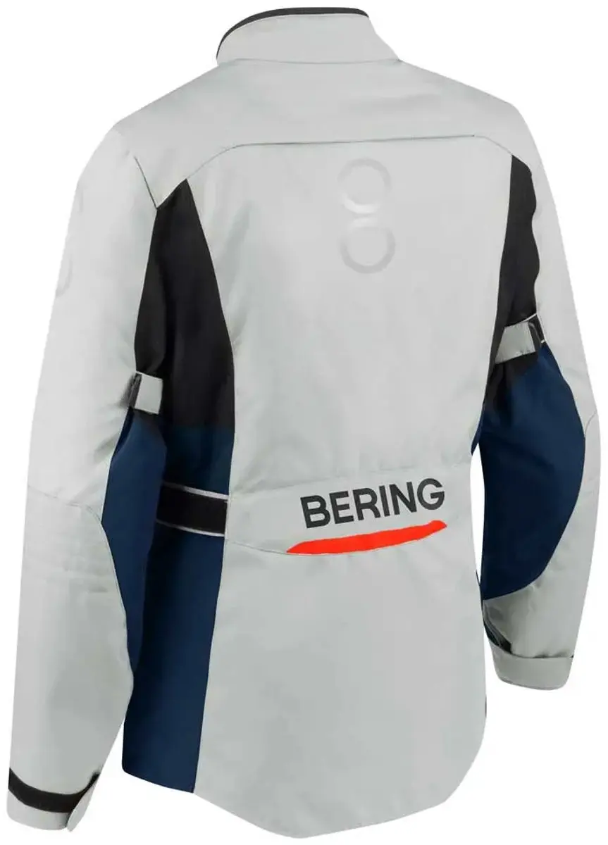 Bering Lady Siberia Jas - T5 - Grijs/Blauw/Rood - afbeelding 4 van 6