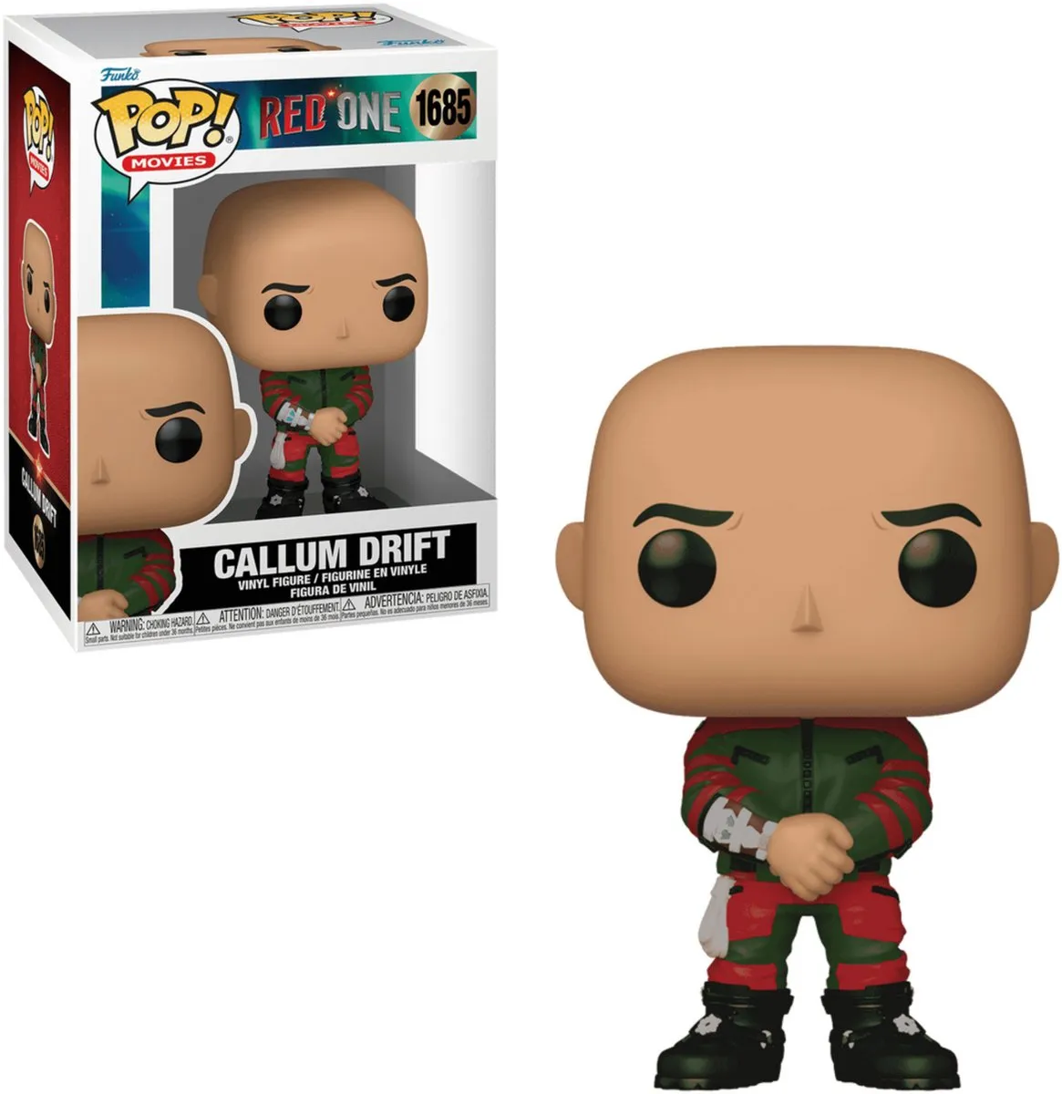 Funko Pop! Movies Red One Callum Drift #1685
