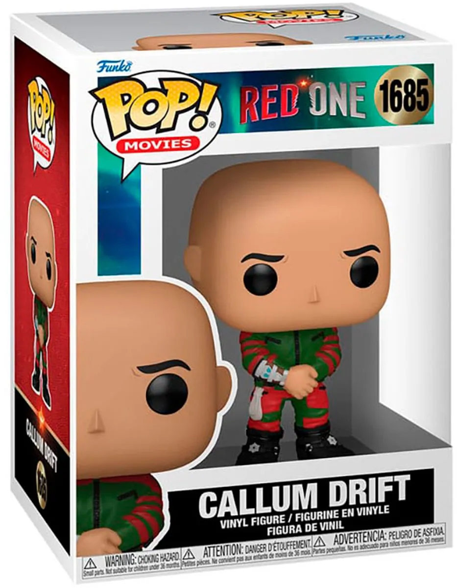Funko Pop! Movies Red One Callum Drift #1685 - Multicolor