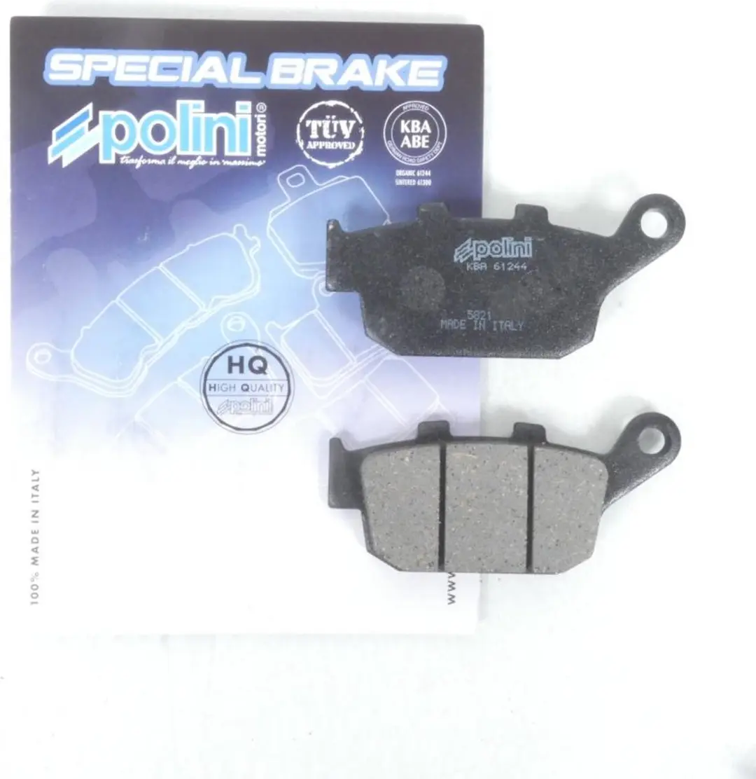 Plaquette de frein Polini ORIGINAL pour Scooter Honda 150 Pantheon 174.0073 Neuf