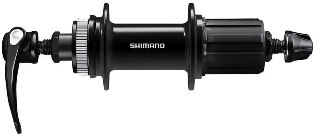 Shimano FH-QC400 Cassettenaaf Centerlock 8-11 Speed - Zwart