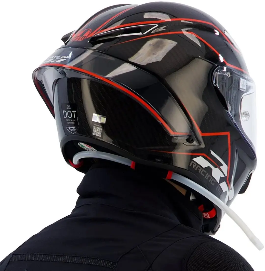 AGV Pista GP RR Carbon Integraalhelm - Maat S - Zwart/Rood