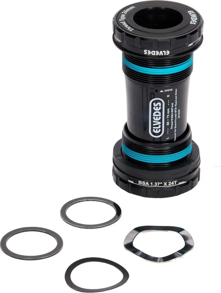 Elvedes Bottom Bracket GXP SRAM 68-73mm Zwart - afbeelding 6 van 6