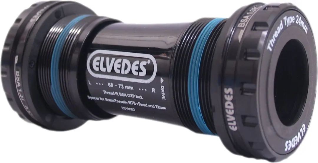 Elvedes Bottom Bracket GXP SRAM 68-73mm Zwart