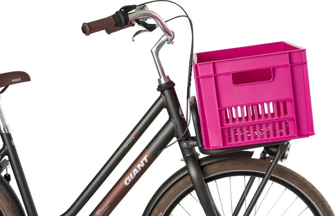 FastRider Fietskrat 34L - Roze
