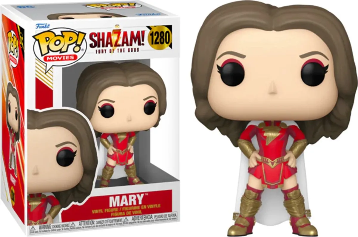 Funko DC Comics POP! Movies Shazam Mary 69123 Verzamelfiguur - 9 cm - Multicolor