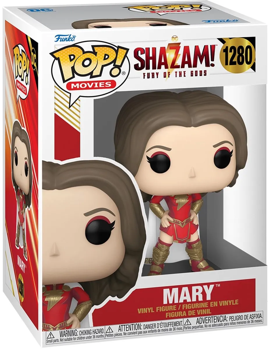 Funko DC Comics POP! Movies Shazam Mary 69123 Verzamelfiguur - 9 cm - Multicolor
