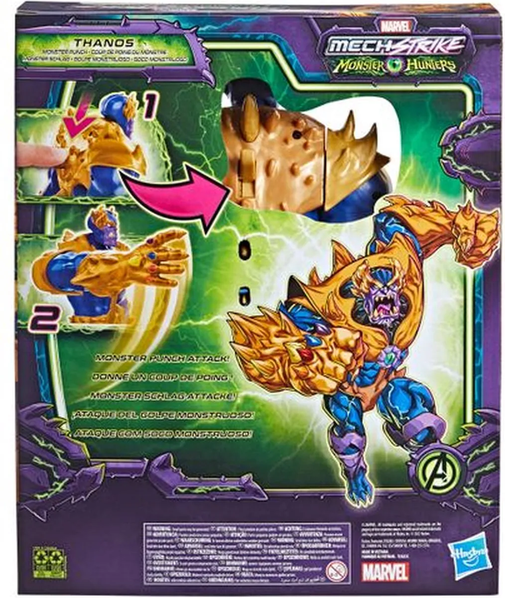 Hasbro Marvel Mechstrike Monster Hunters Thanos Speelfiguur 23cm