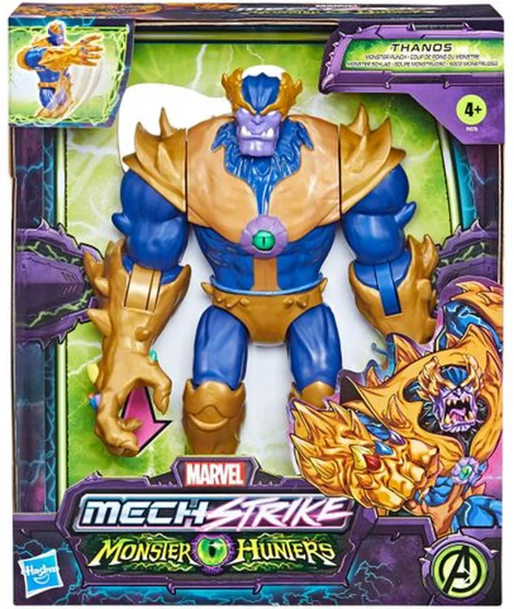 Hasbro Marvel Mechstrike Monster Hunters Thanos Speelfiguur 23cm
