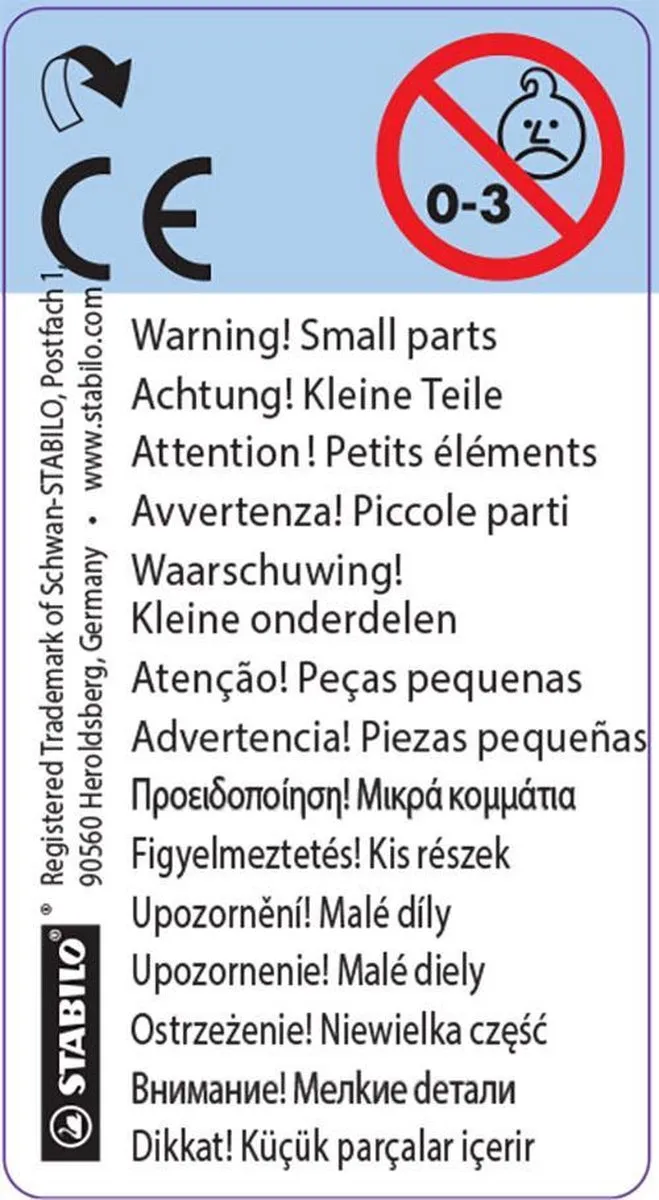 STABILO Pen 68 ARTY Etui - 12 Viltstiften - Meerkleurig