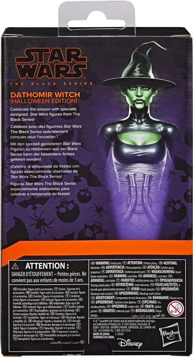 Hasbro Star Wars Black Series Dathomir Witch Action Figuur HASG2781 - 15cm - Multicolor