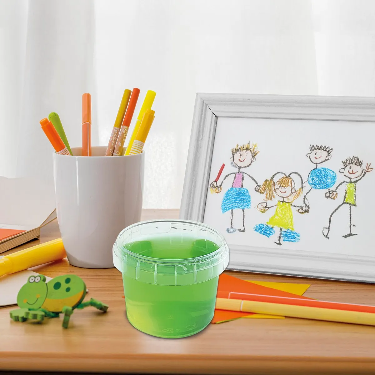 SES Creative Neon Groen Slijm 140g