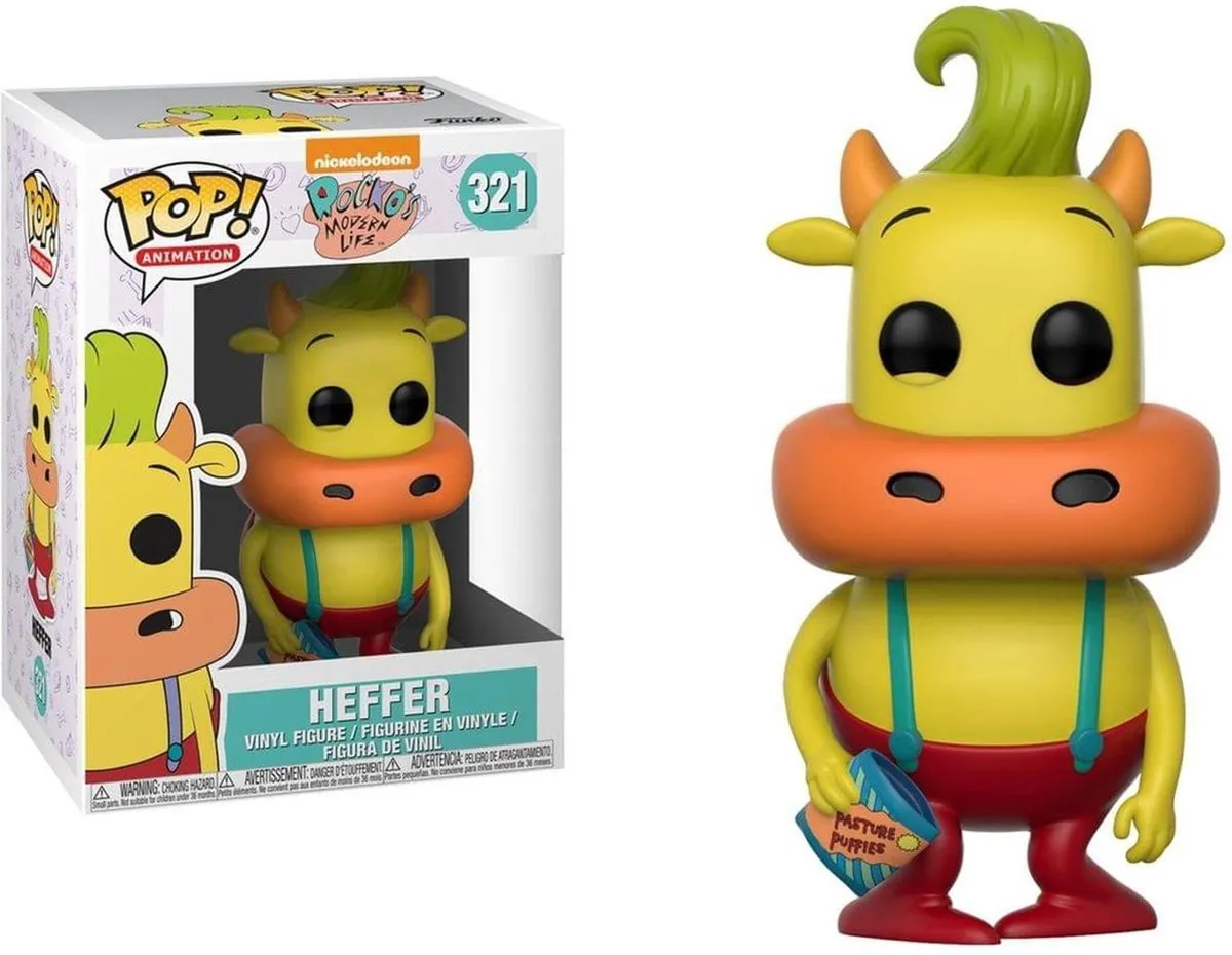 Funko Pop! Rocko's Modern Life Heffer Wolfe Glow in the Dark #321