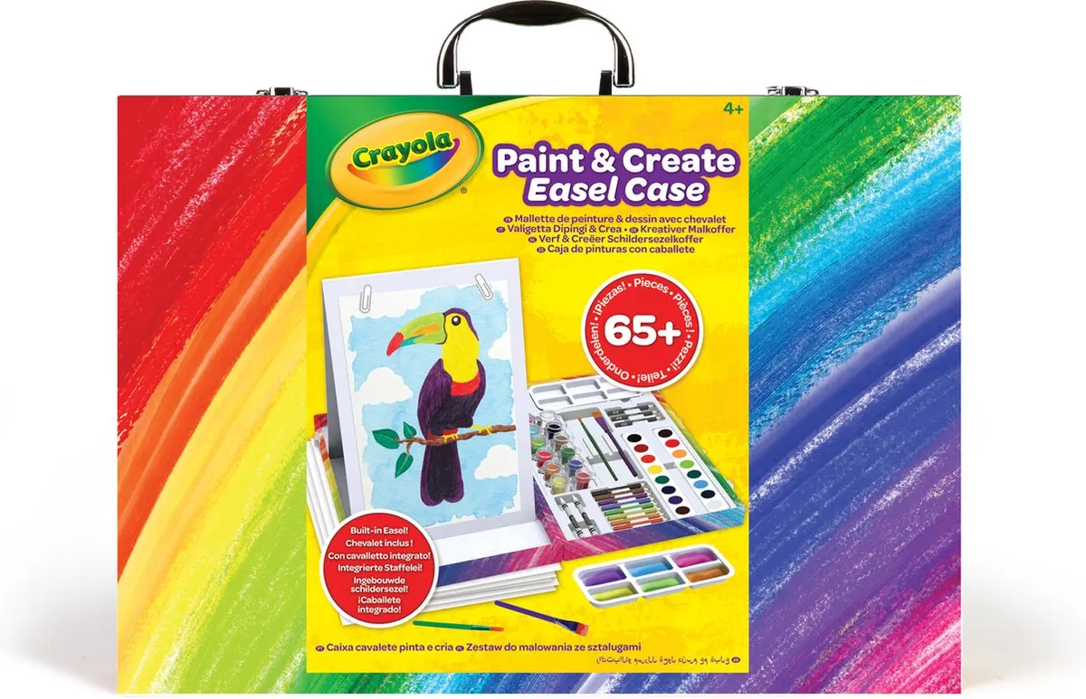 Crayola Hobbypakket Schildersezelkoffer - Veelkleurig