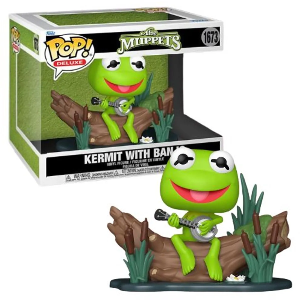 Funko The Muppets Kermit With Banjo Pop! Deluxe 1673