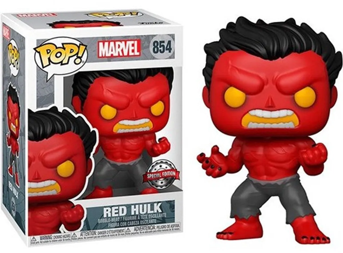 Funko Pop! Marvel Red Hulk #854