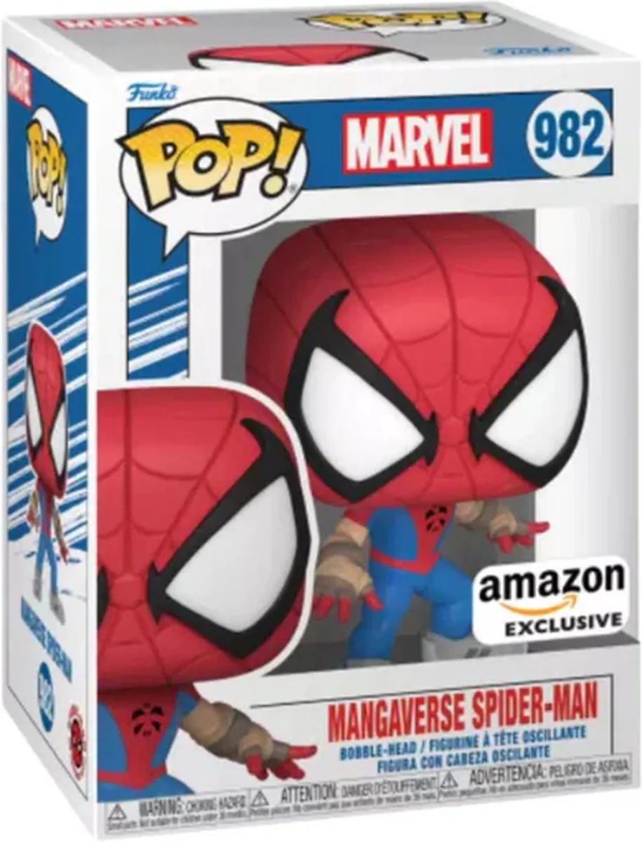 Funko Pop! Marvel Mangaverse Spider-Man #982 - Rood