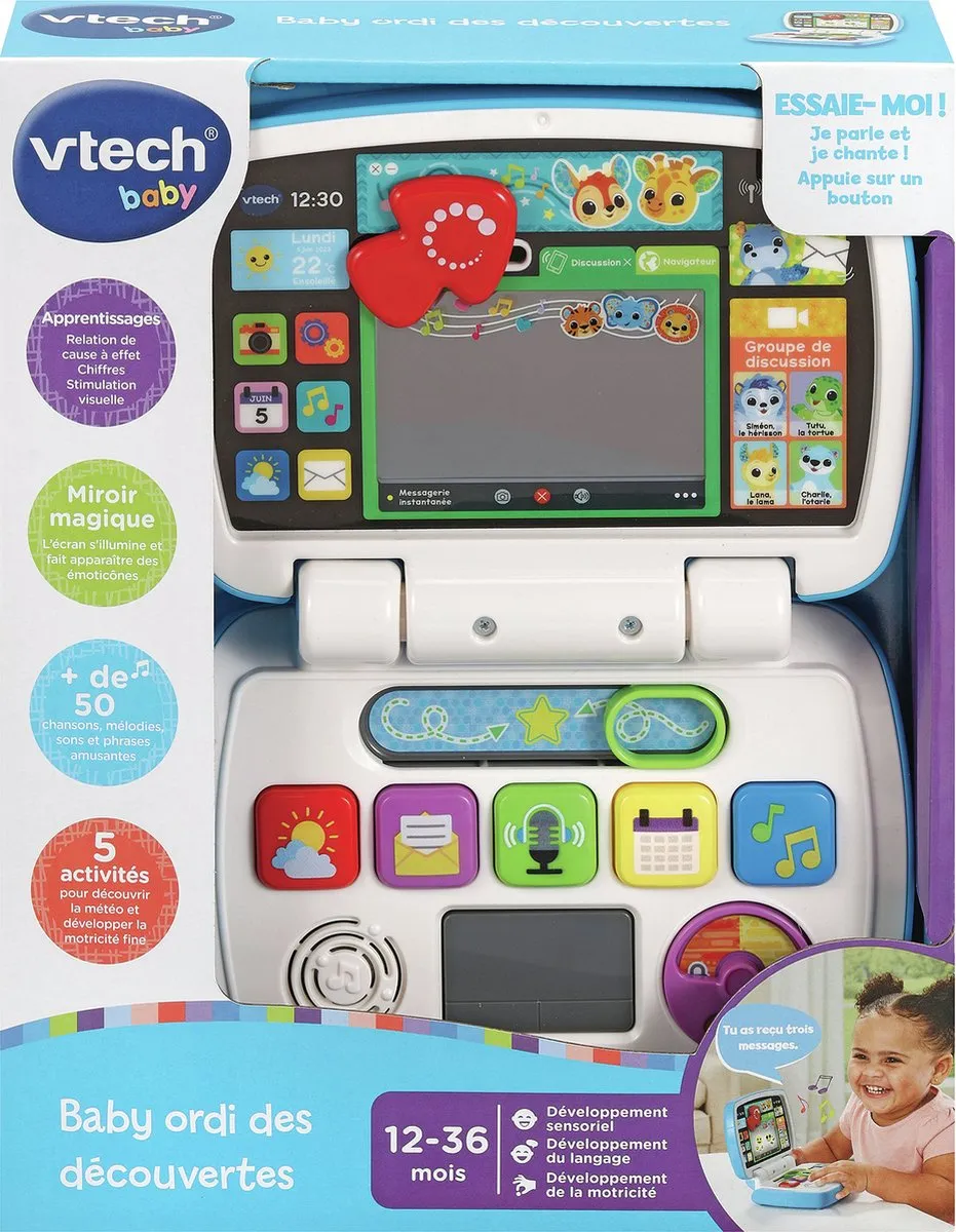VTech Baby Ordin des Découvertes - 80-524705