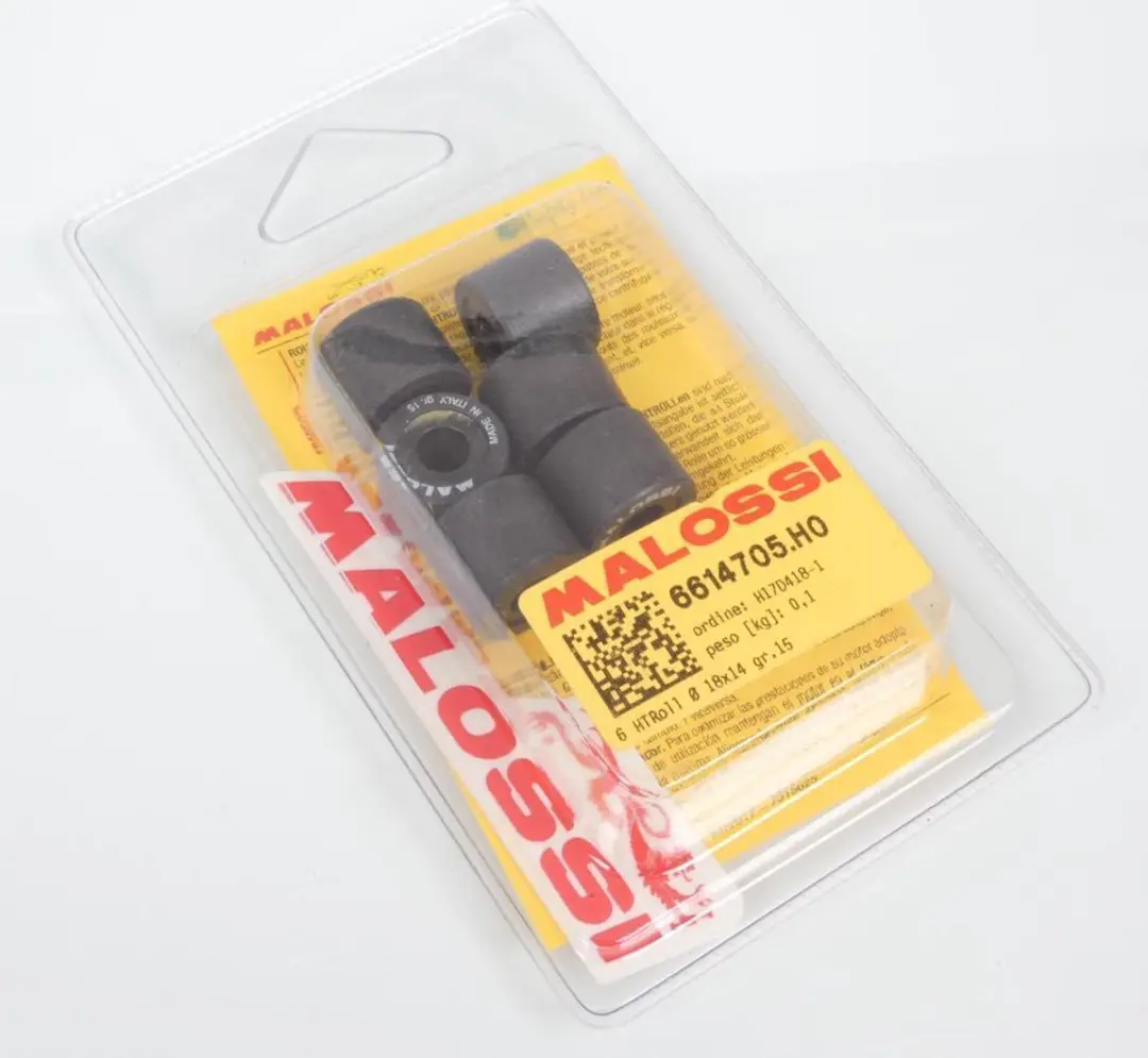 Malossi variatorrol voor Peugeot 125 Tweet scooter 2011-2017 18x14 15Grs / 66147