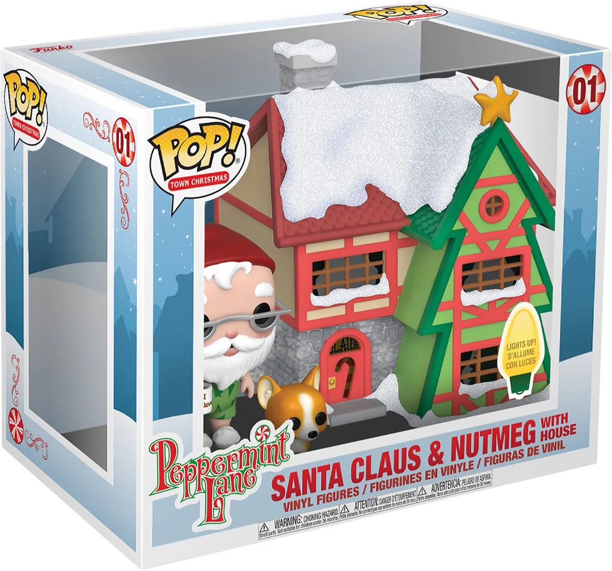 Funko Pop! Town Holiday Santa House 44423 - Veelkleurig