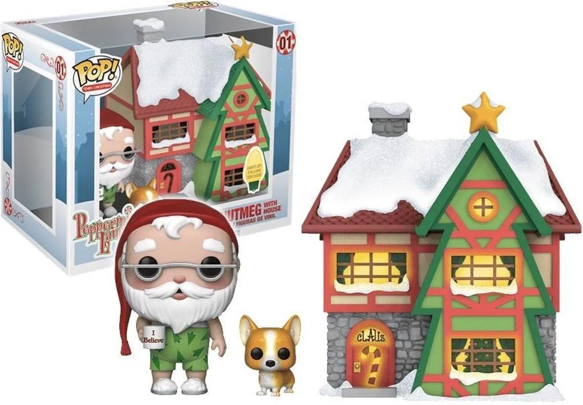 Funko Pop! Town Holiday Santa House 44423 - Veelkleurig
