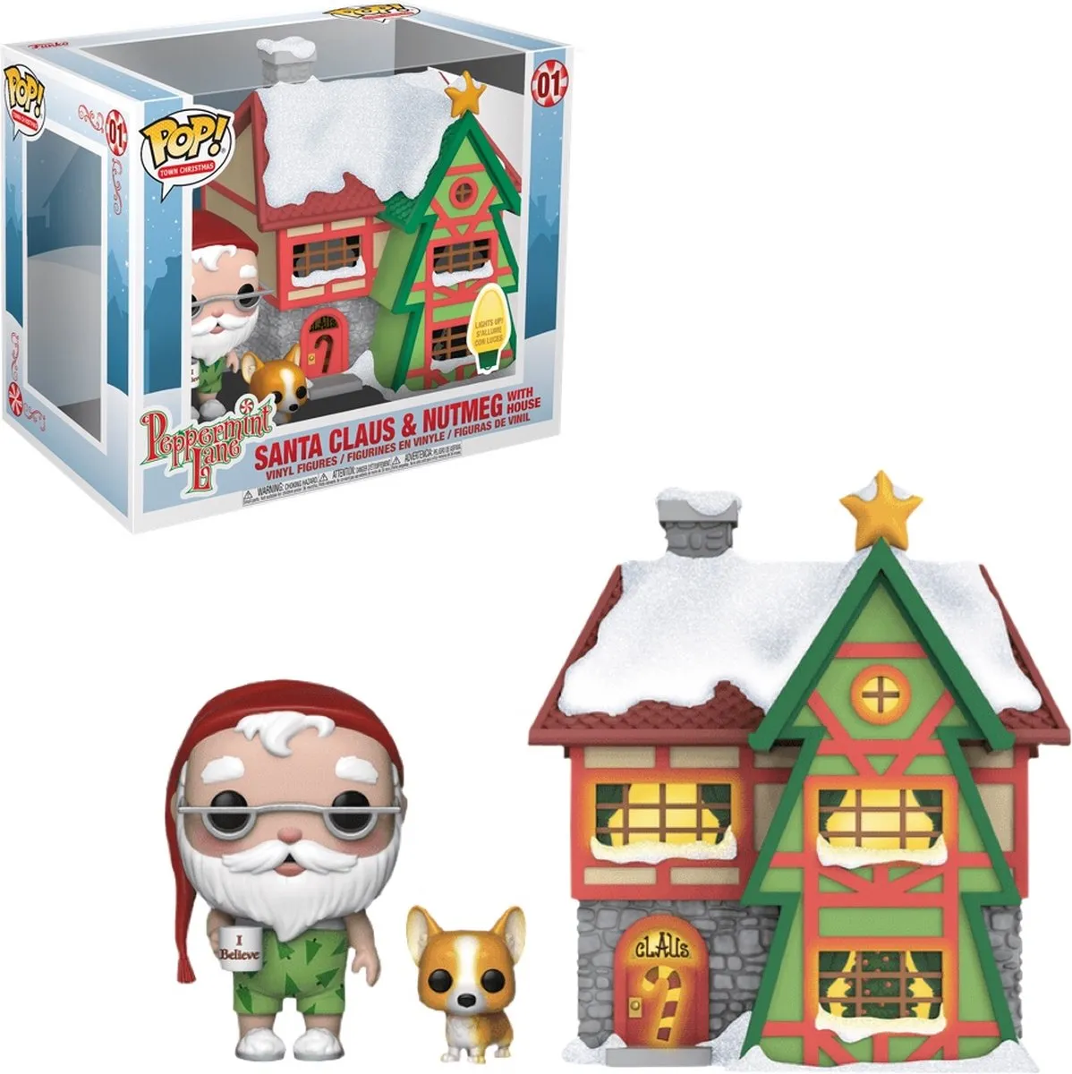 Funko Pop! Town Holiday Santa House 44423 - Veelkleurig