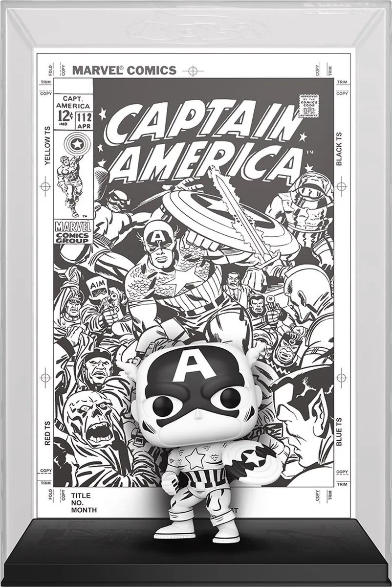 Funko Pop Marvel 85th Captain America #61 - Multicolor