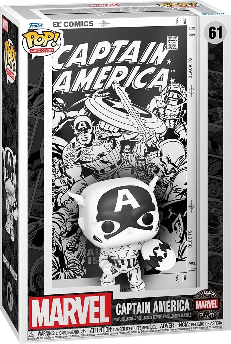 Funko Pop Marvel 85th Captain America #61