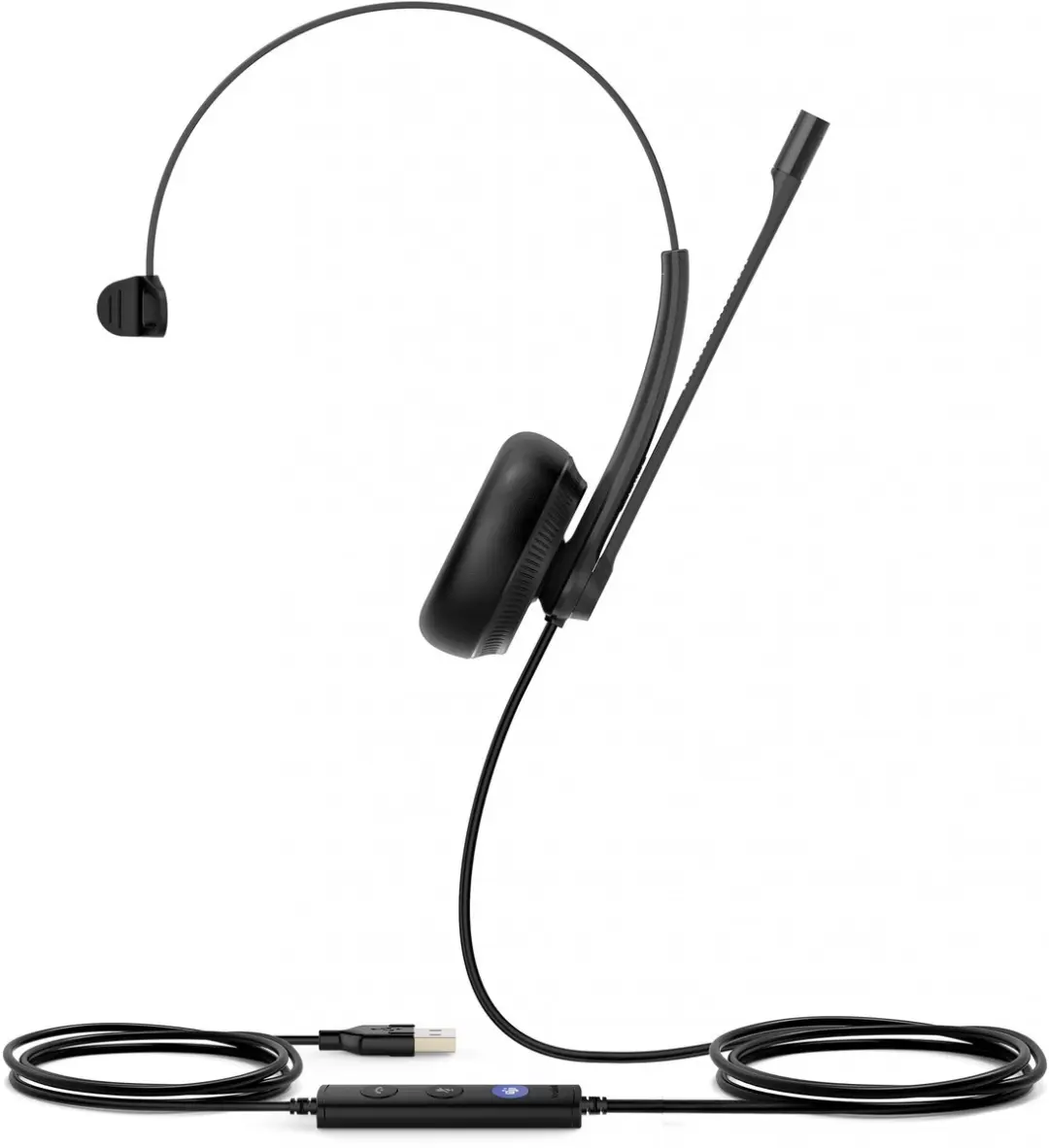 Yealink UH34 Mono Headset - Zwart - afbeelding 4 van 6