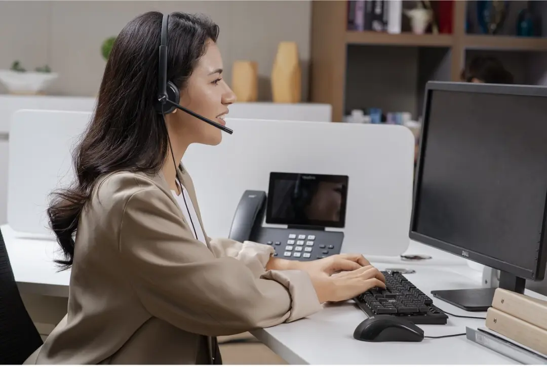 Yealink UH34 Mono Headset - Zwart - afbeelding 3 van 6