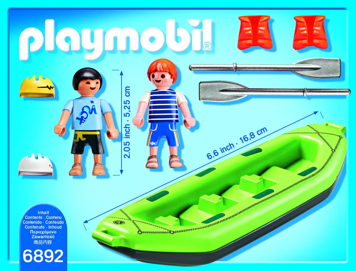 Playmobil Rafting 6892 - Multicolor
