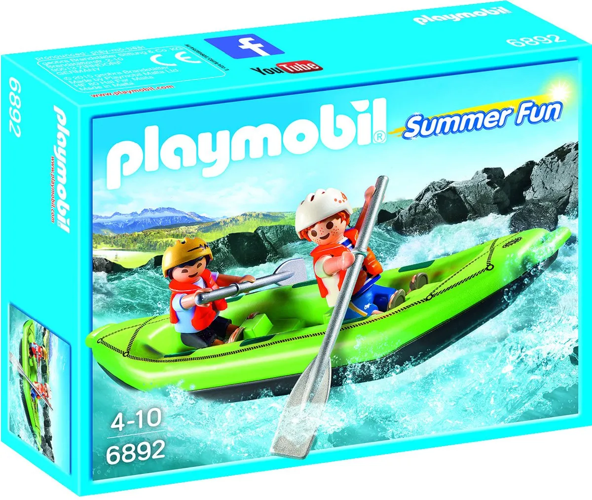 Playmobil Rafting 6892 - Multicolor